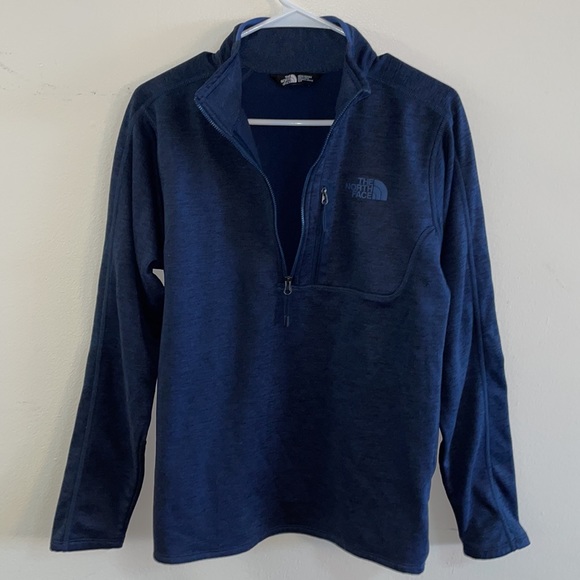 The North Face - 1/4 Zip Navy Lightweight Jacket - Small - Picture 3 of 4